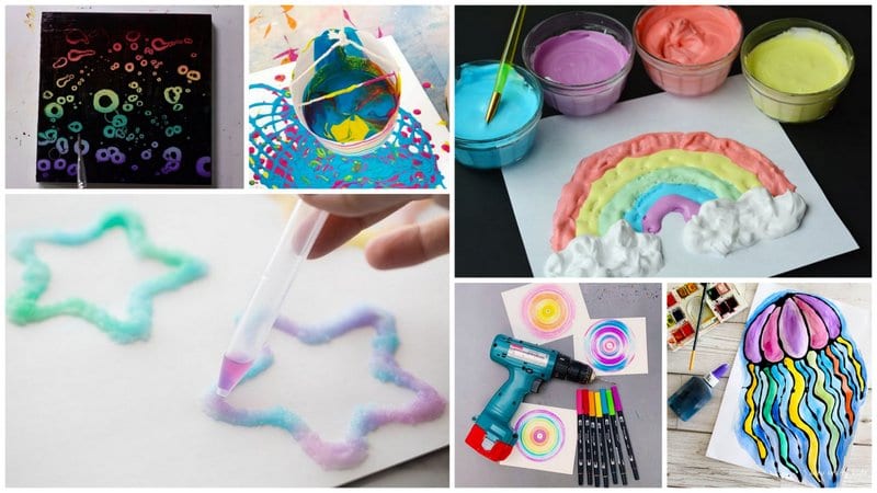 diy ceramic plate kit art craft for kids