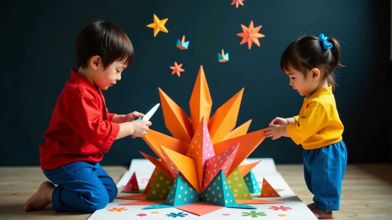 Kirigami for Children: Fun and Colorful Paper Folding Projects to Spark Creativity!