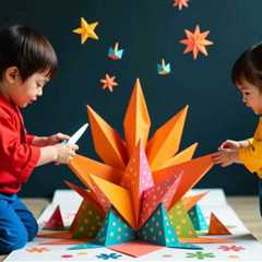 Kirigami for Children: Fun and Colorful Paper Folding Projects to Spark Creativity!