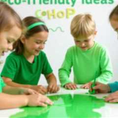 Creative Green Crafting: Eco Friendly Art Supplies for Children Using Sustainable Materials and Non Toxic Paints