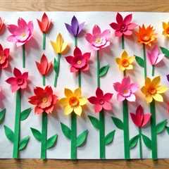 Crafting Joy: Fun Paper Flower Creations for Kids and Creative DIY Projects