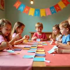 Crafting Colorful Paper Chain Decorations: Fun DIY Projects for Kids and Creative Arts Enthusiasts